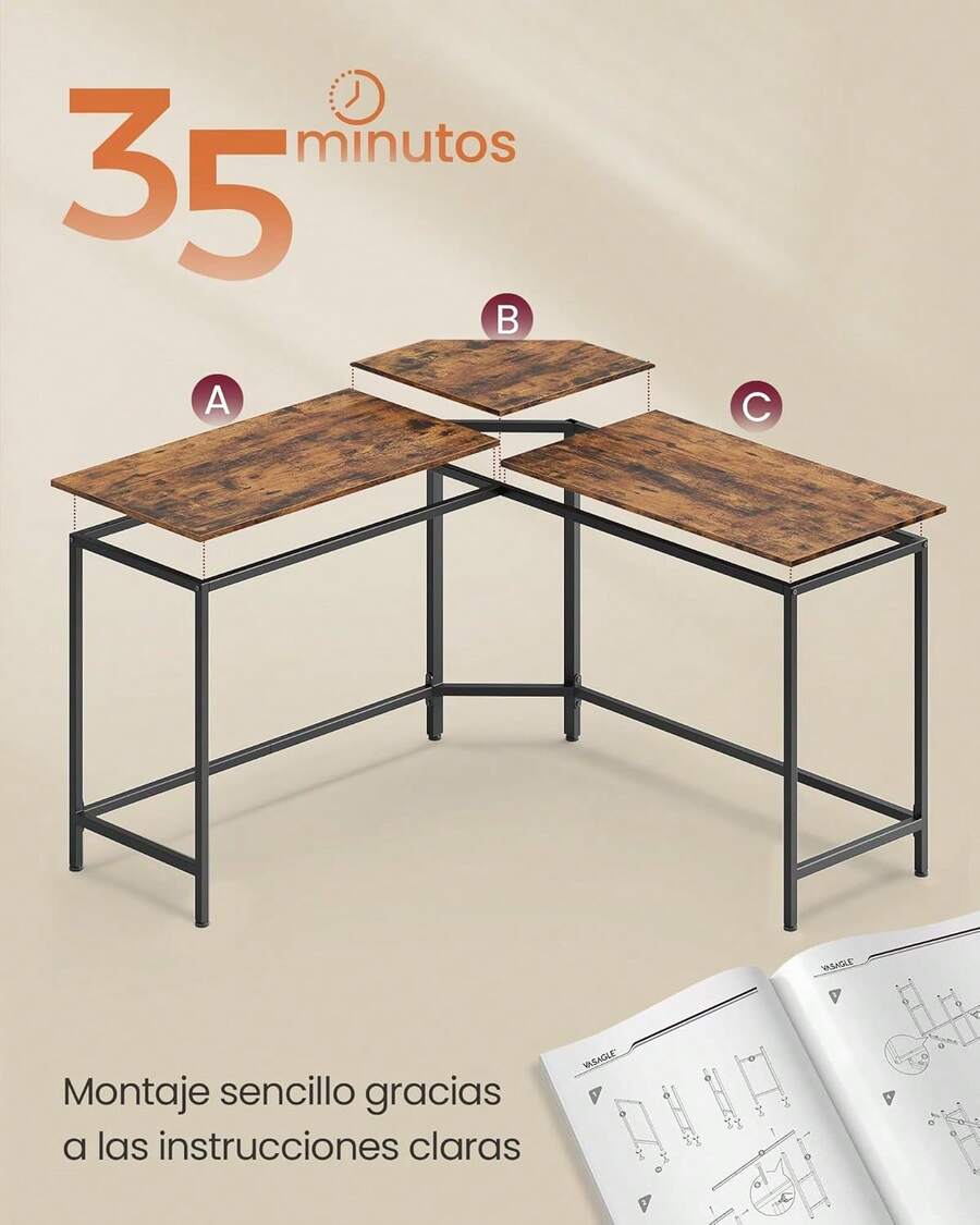 Escritorio en L para Computadora