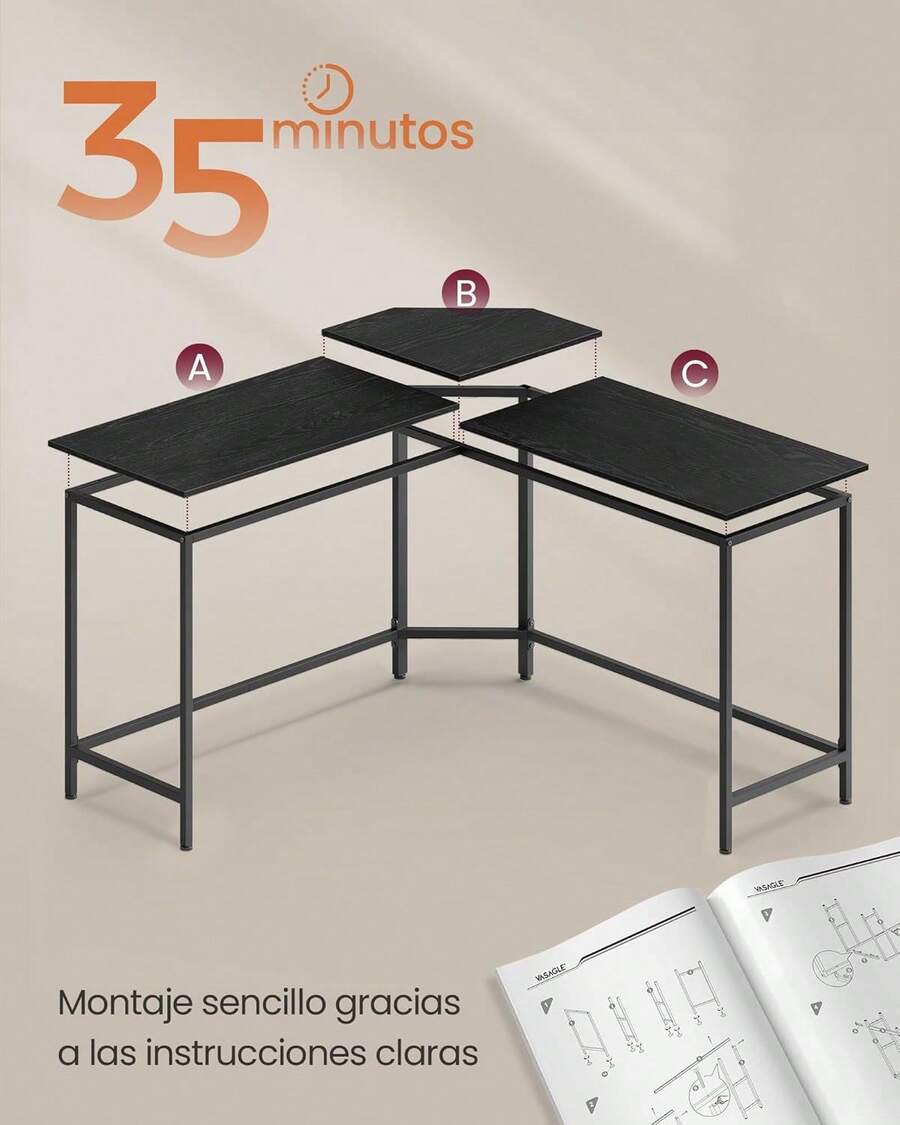 Escritorio en L para Computadora