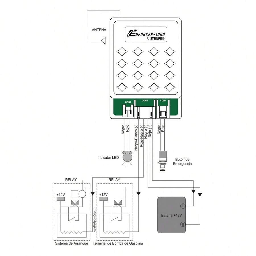 Alarma Antirobo Moto Auto Con Control Remoto