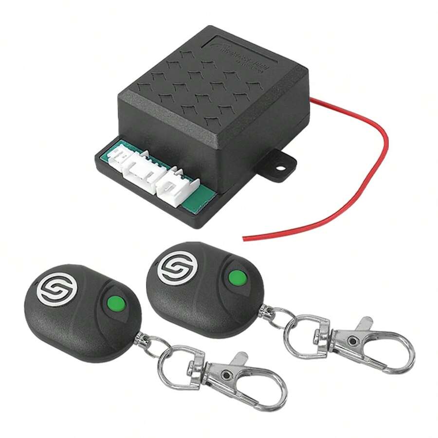 Alarma Antirobo Moto Auto Con Control Remoto