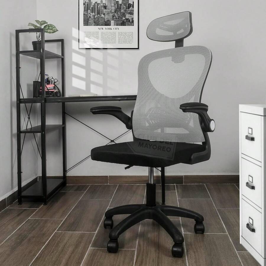 Silla De Escritorio Gris