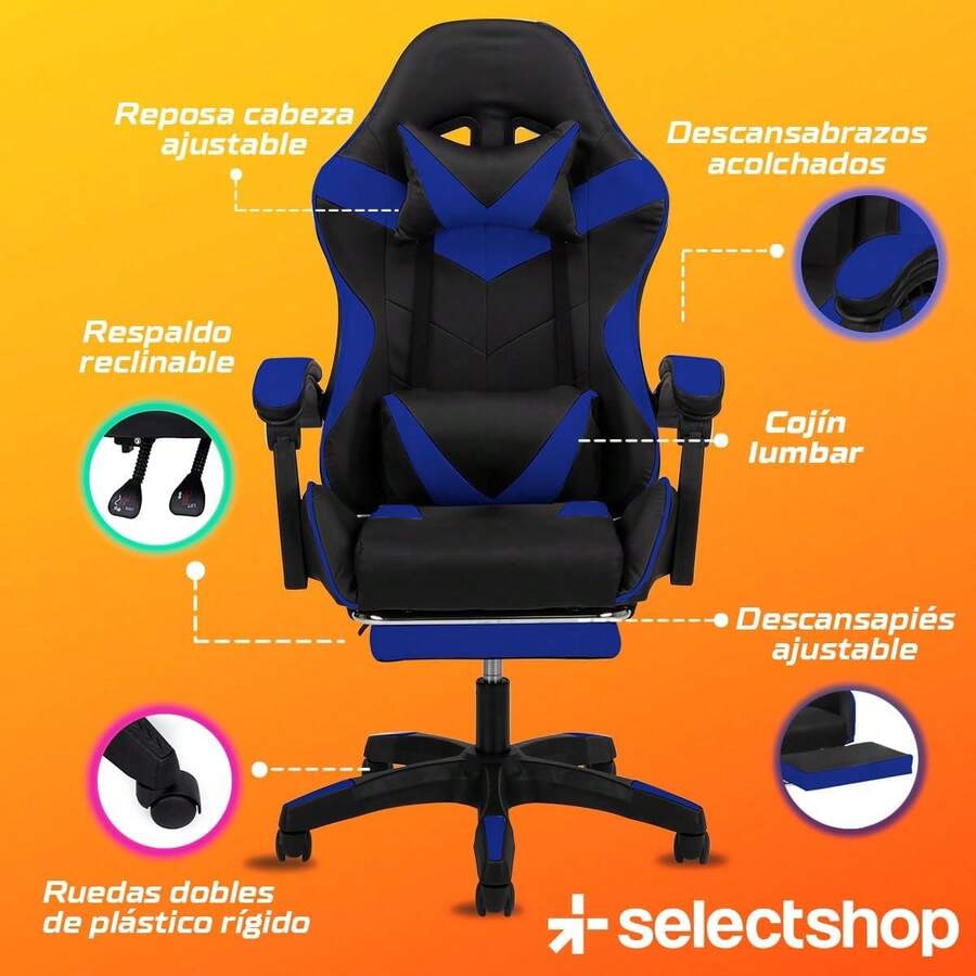 Silla Gamer Reclinable