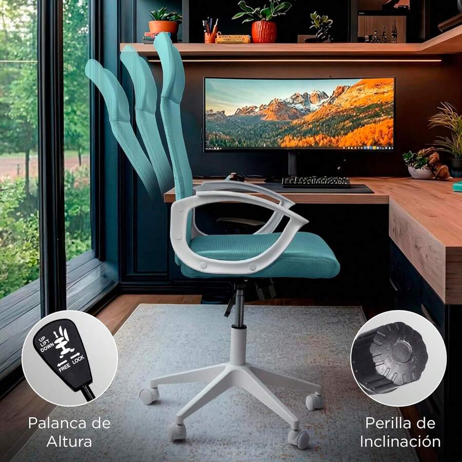 Silla de Oficina Ergonómica