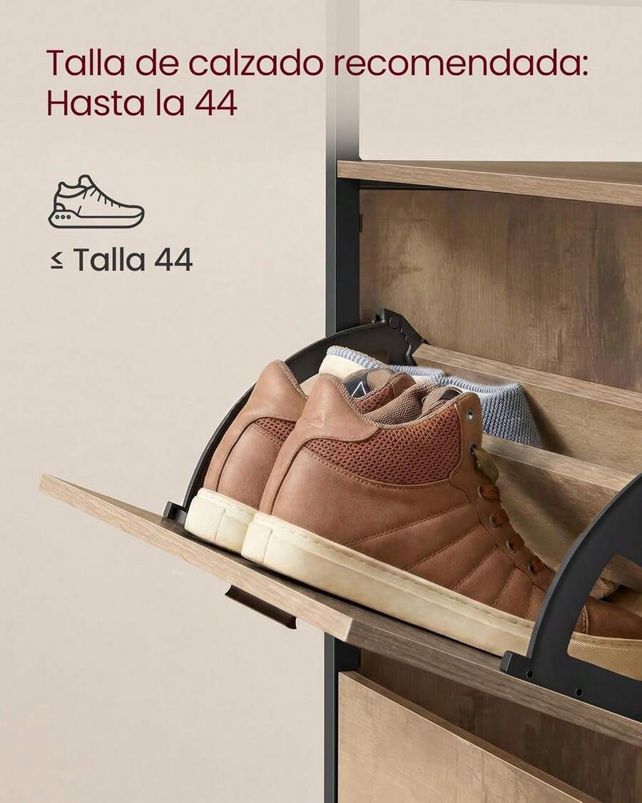 VASAGLE - Gabinete de Zapatos