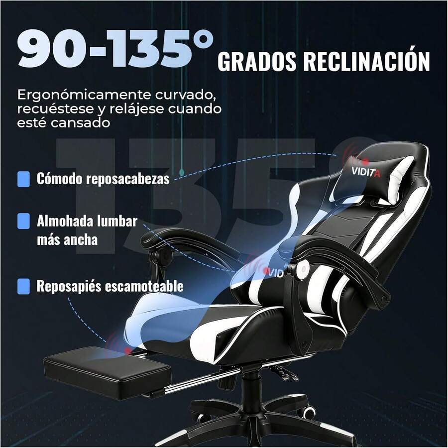 Silla ergonómica Gamer