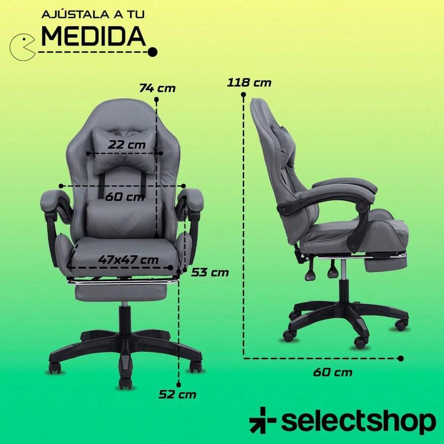 Silla Gamer Reclinable
