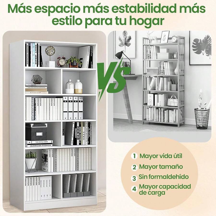 Librero de 6 Niveles