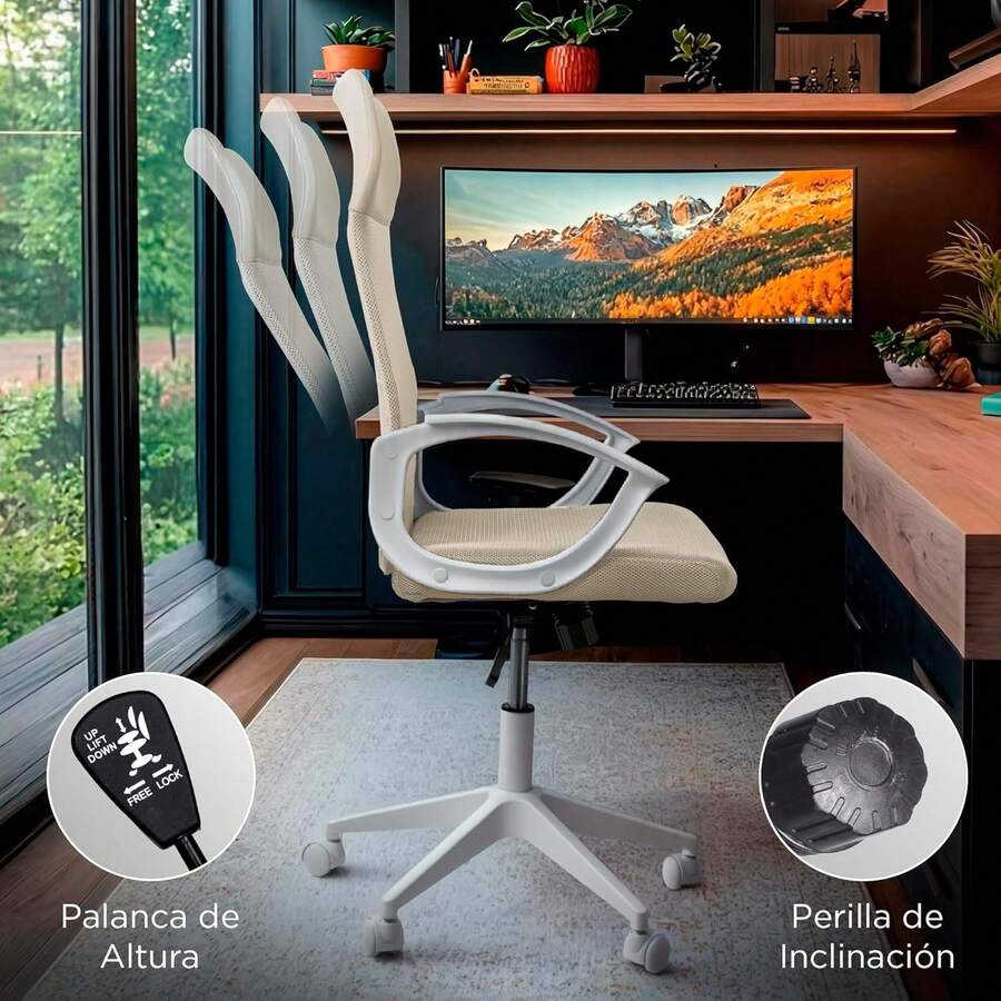 Silla de Oficina Ergonómica