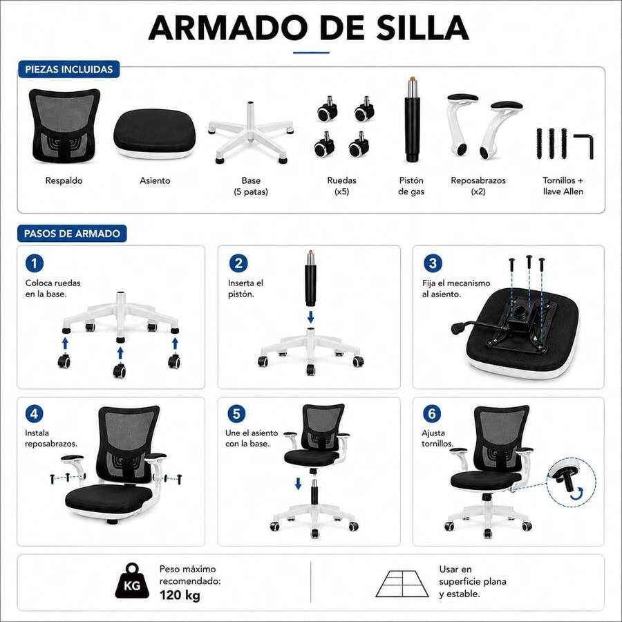 Bluelander Silla Oficina