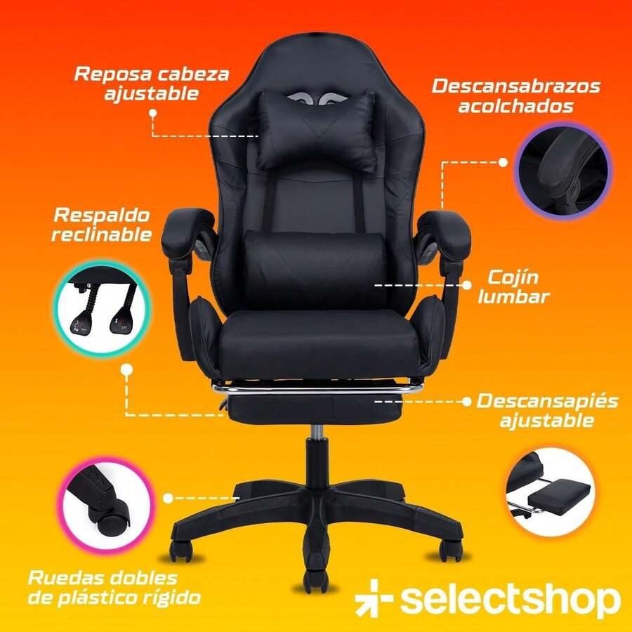 Silla Gamer Reclinable