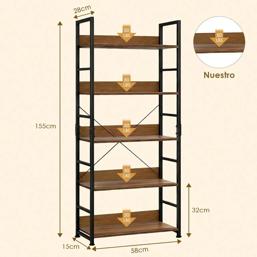 Librero, Librería de 4 Niveles