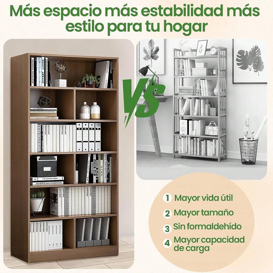 Librero de 6 Niveles