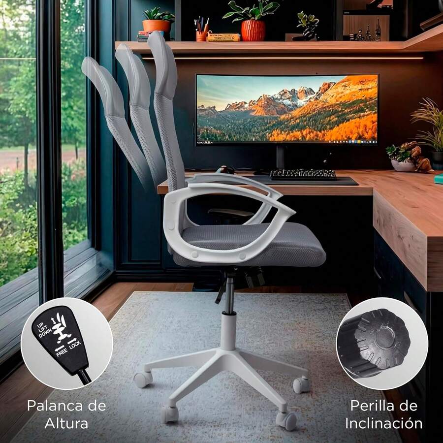 Silla de Oficina Ergonómica