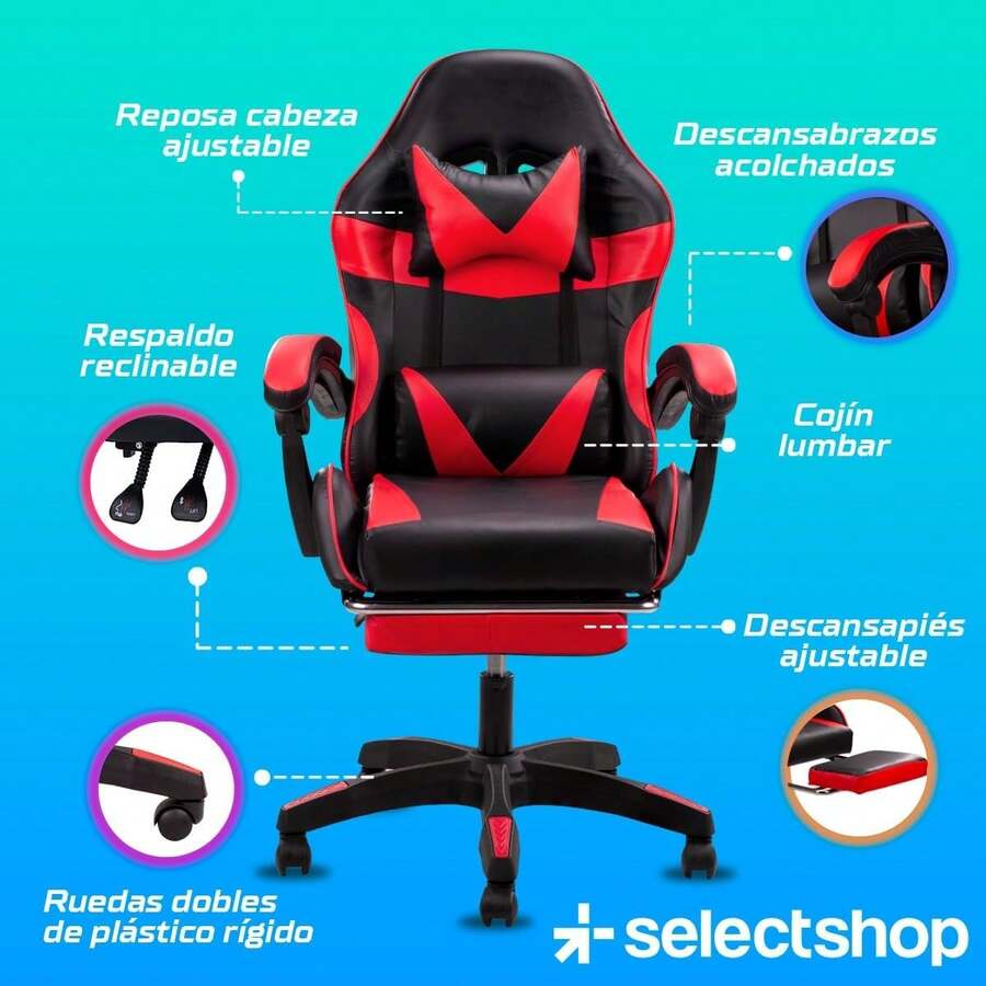 Silla Gamer Reclinable
