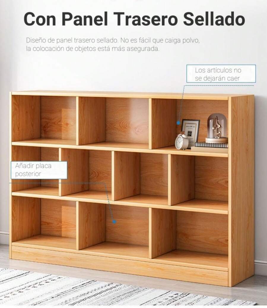 Librero de 10 Compartimentos