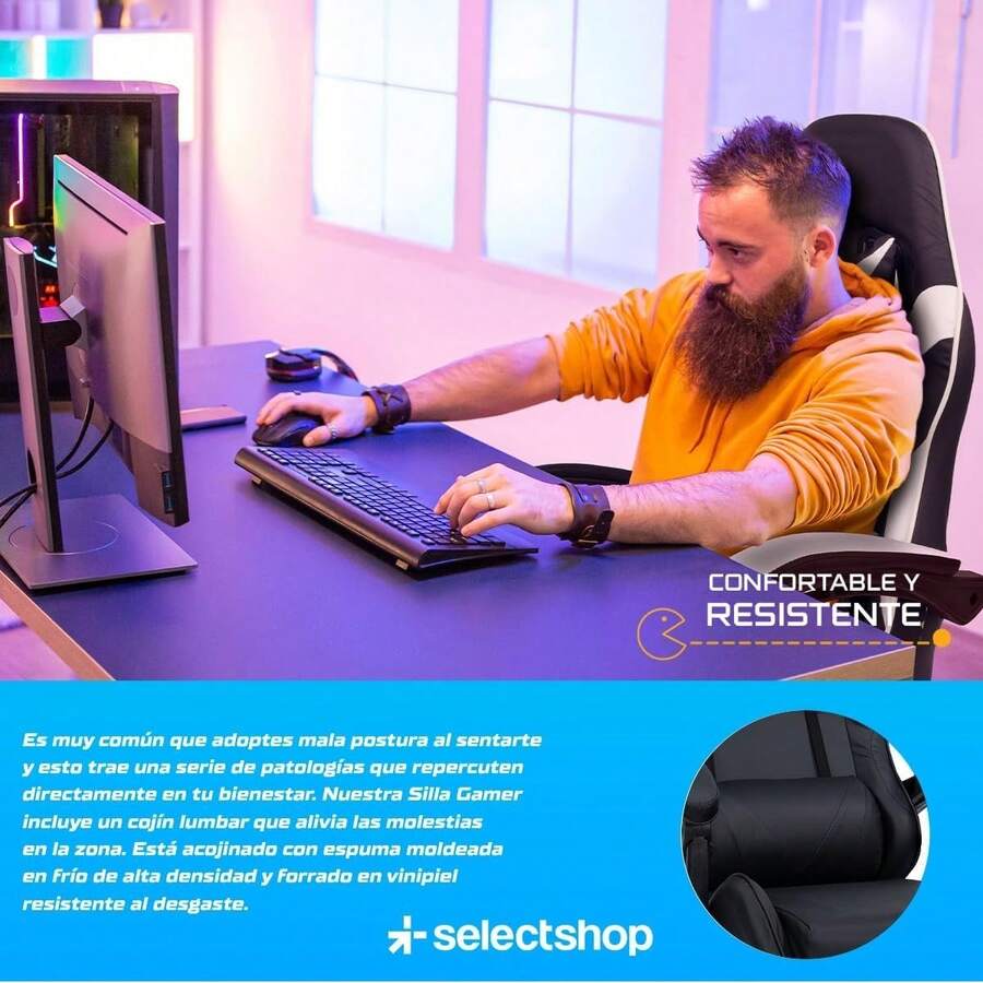 Silla Gamer Reclinable