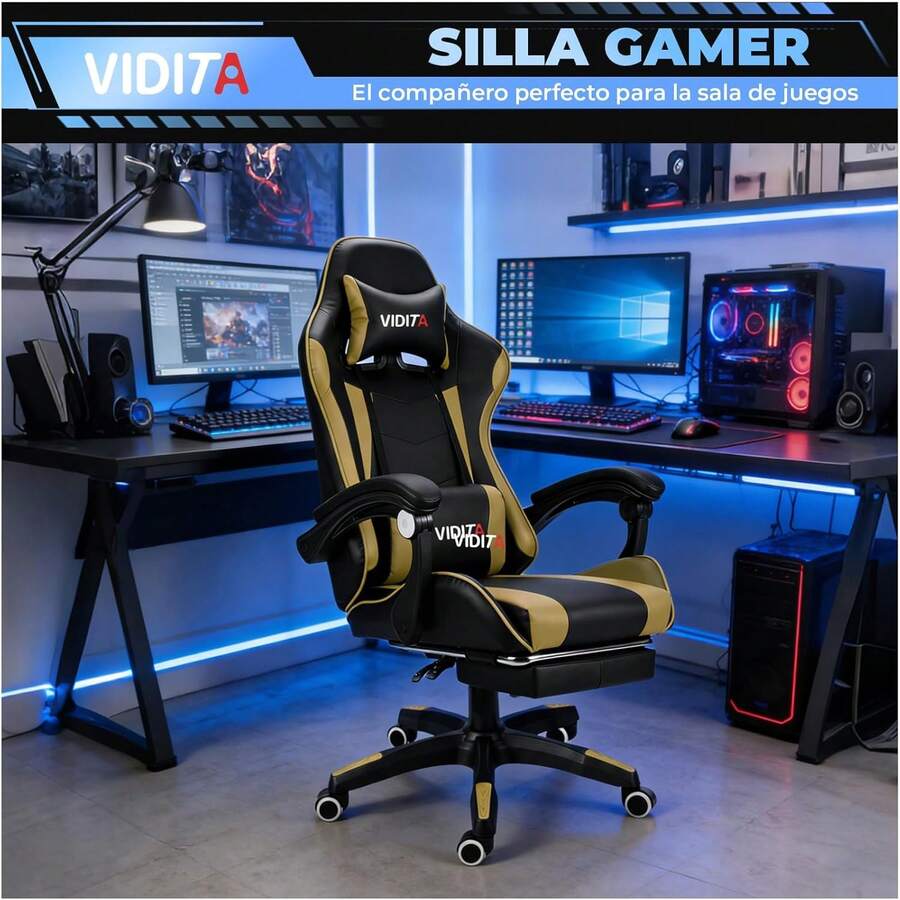 Silla ergonómica Gamer