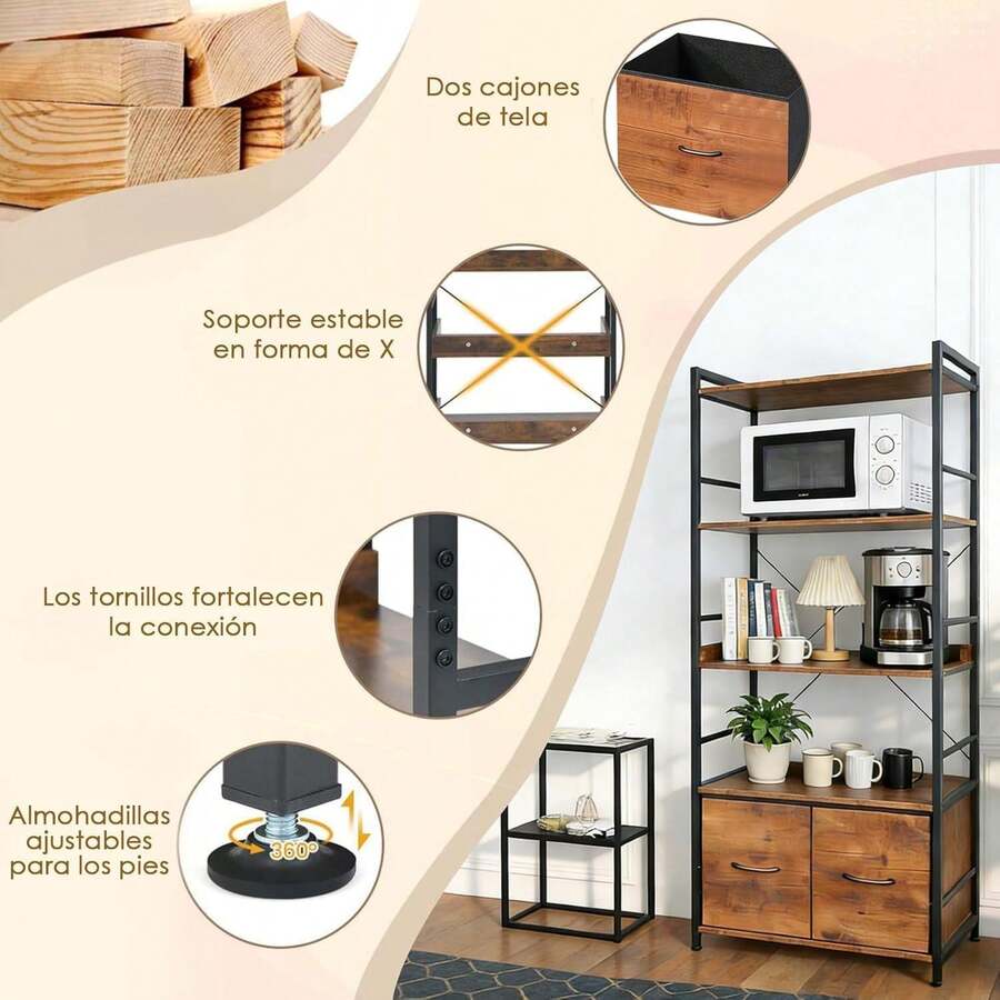 Librero, Librería de 4 Niveles