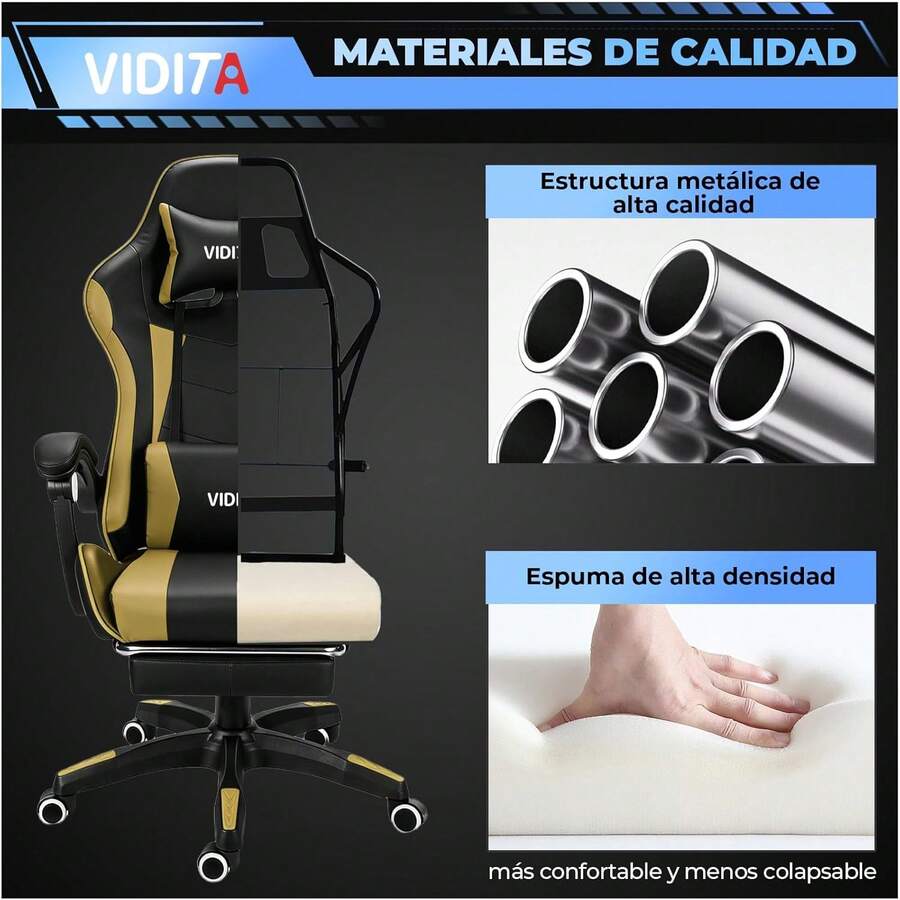 Silla ergonómica Gamer