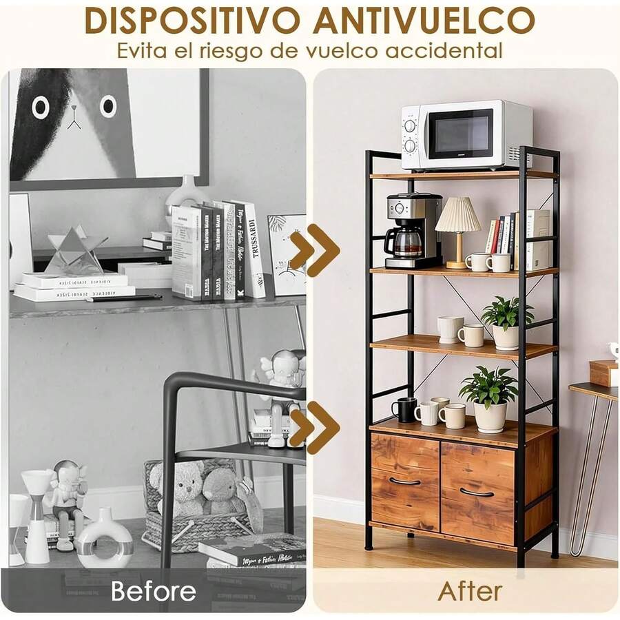 Librero, Librería de 4 Niveles