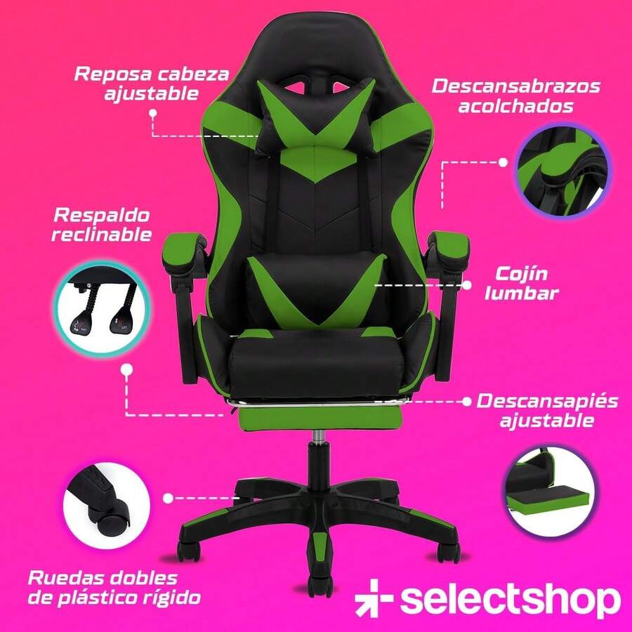 Silla Gamer Reclinable
