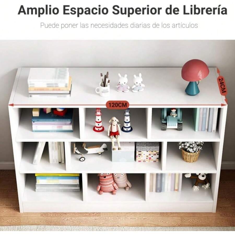 Librero de 10 Compartimentos