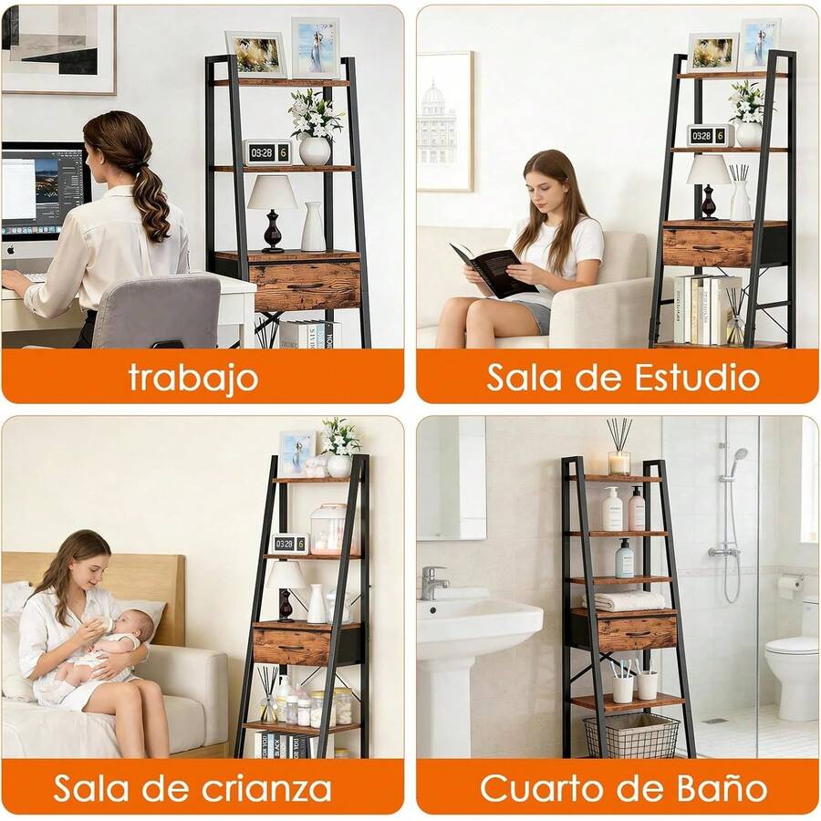 Librero, Librería de 4 Niveles