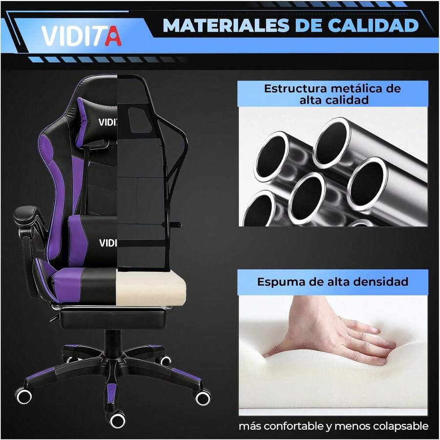 Silla ergonómica Gamer