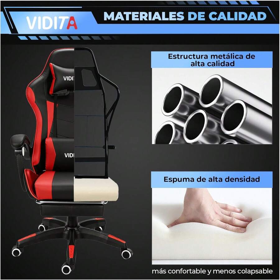 Silla ergonómica Gamer