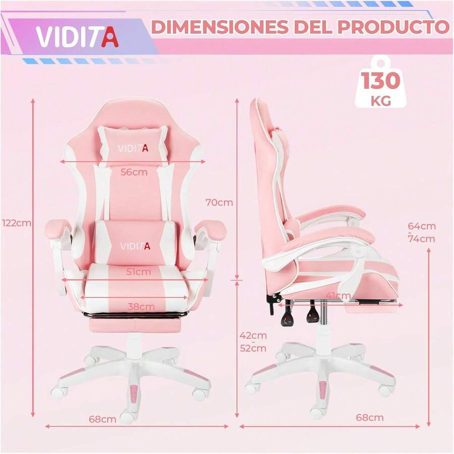 Silla ergonómica Gamer