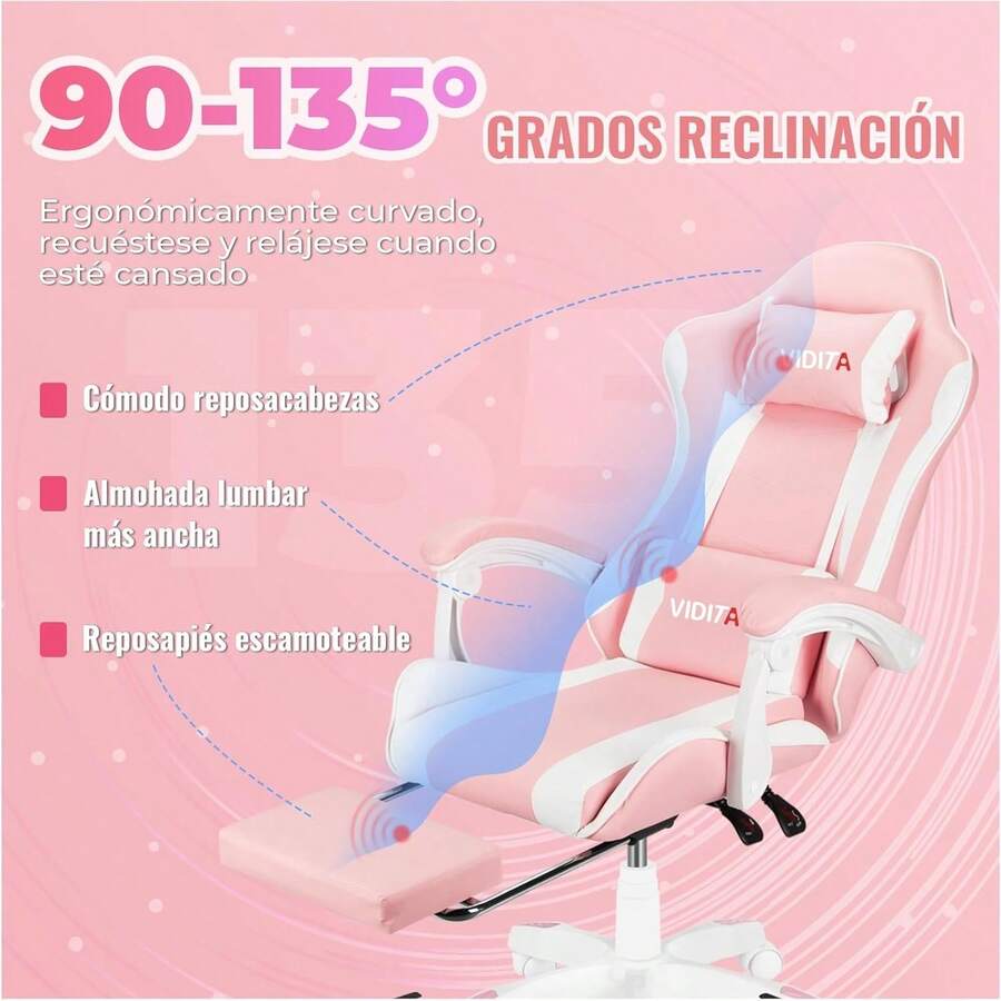 Silla ergonómica Gamer