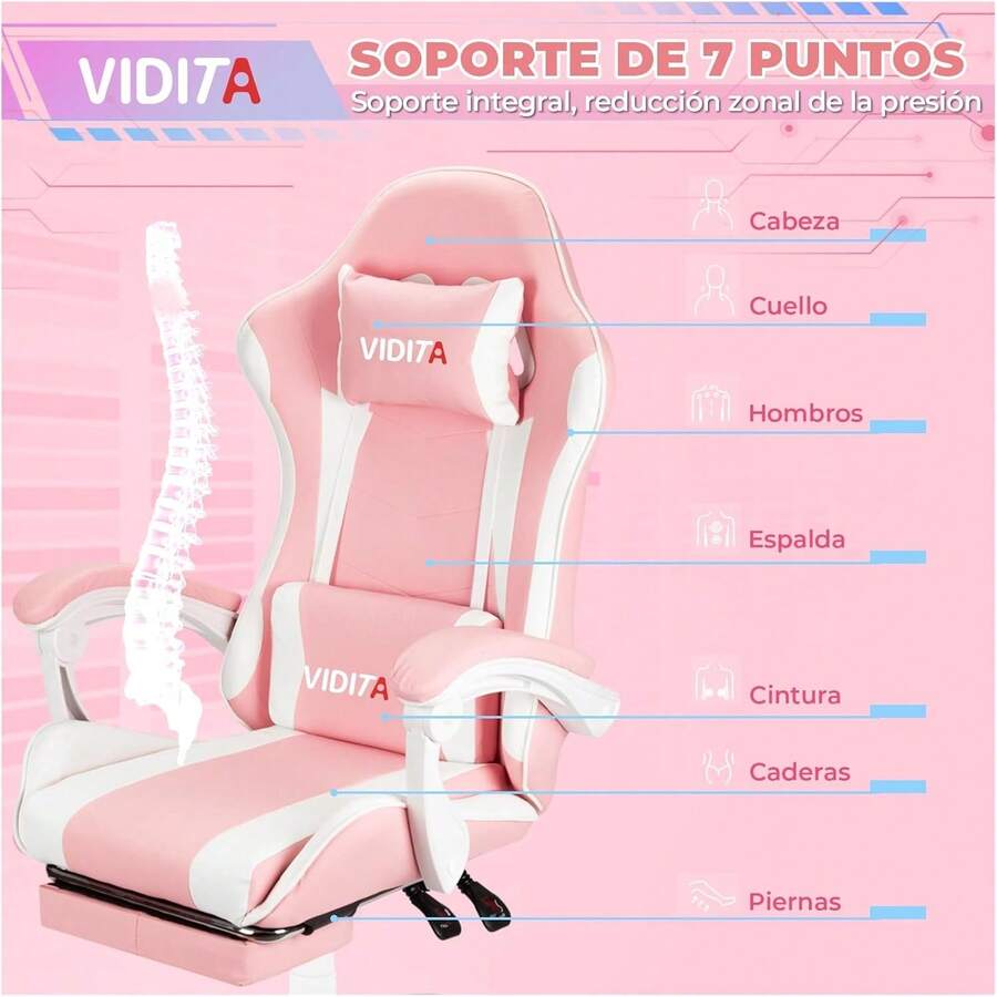 Silla ergonómica Gamer