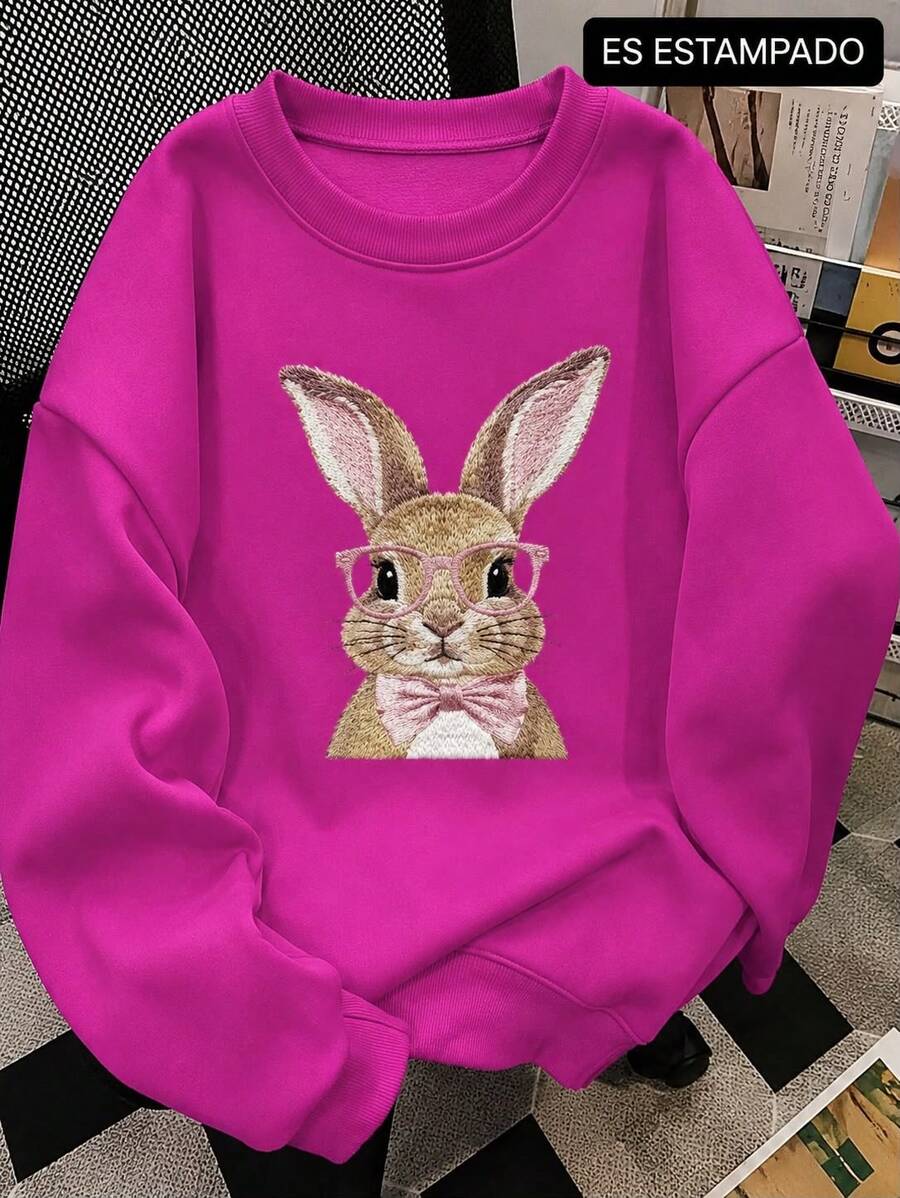 Sudadera mujer manga larga casual