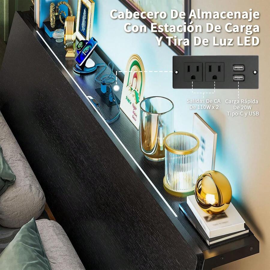 Base Cama Matrimonial