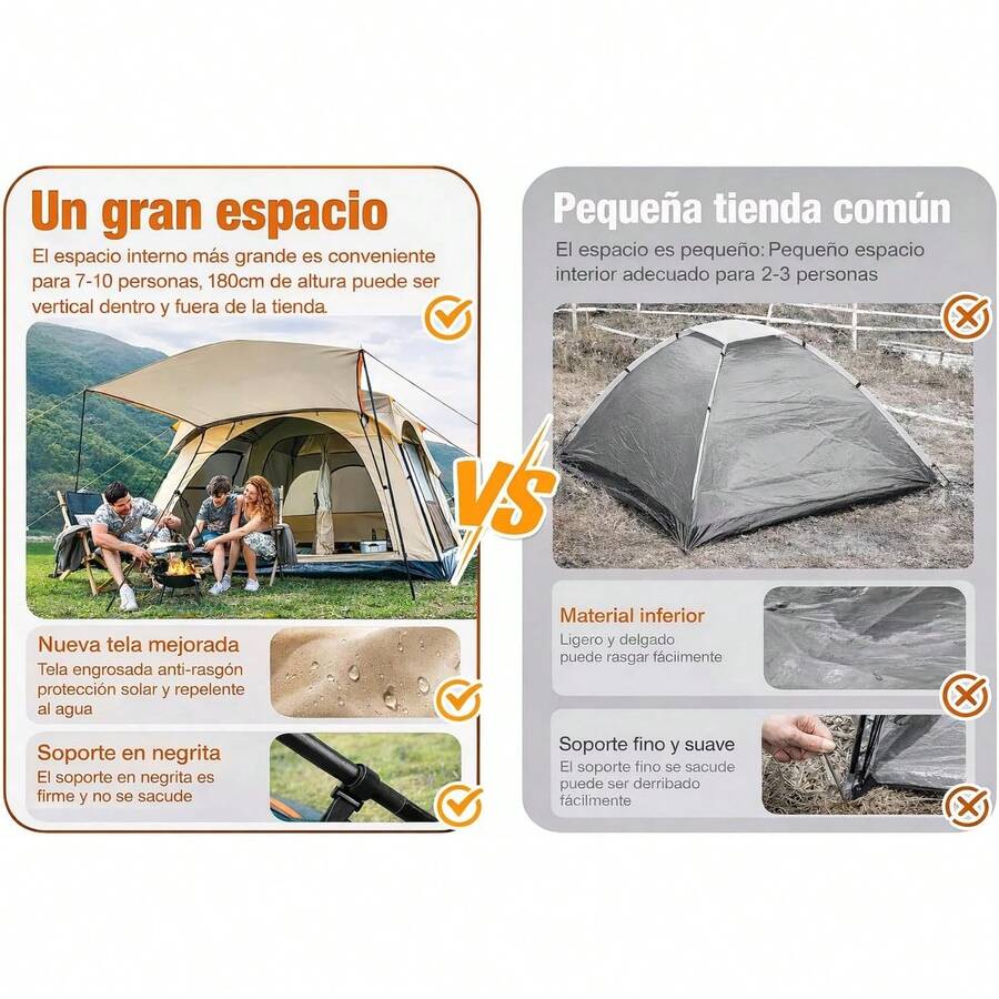 Casa de Campaña Familiar