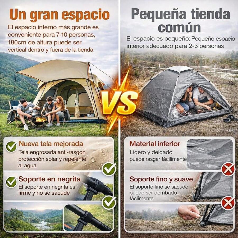 Casa de Campaña Familiar