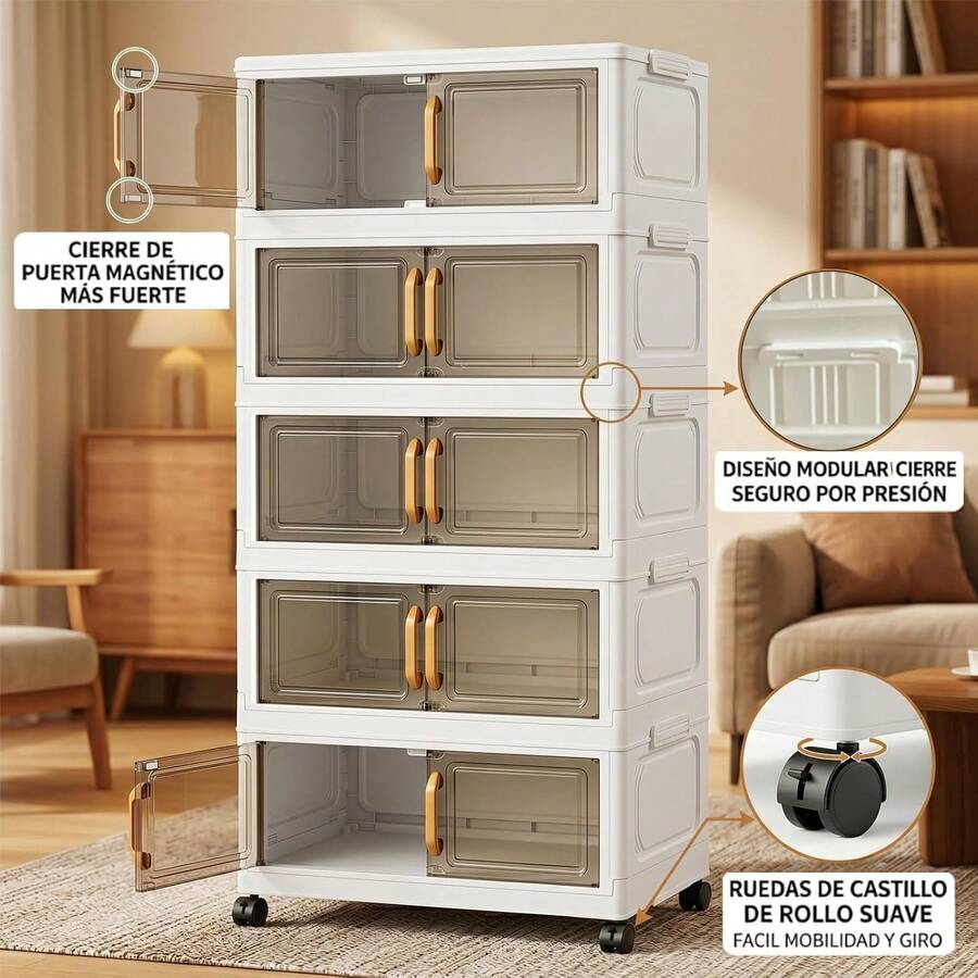 Cajas de Almacenamiento Apilables