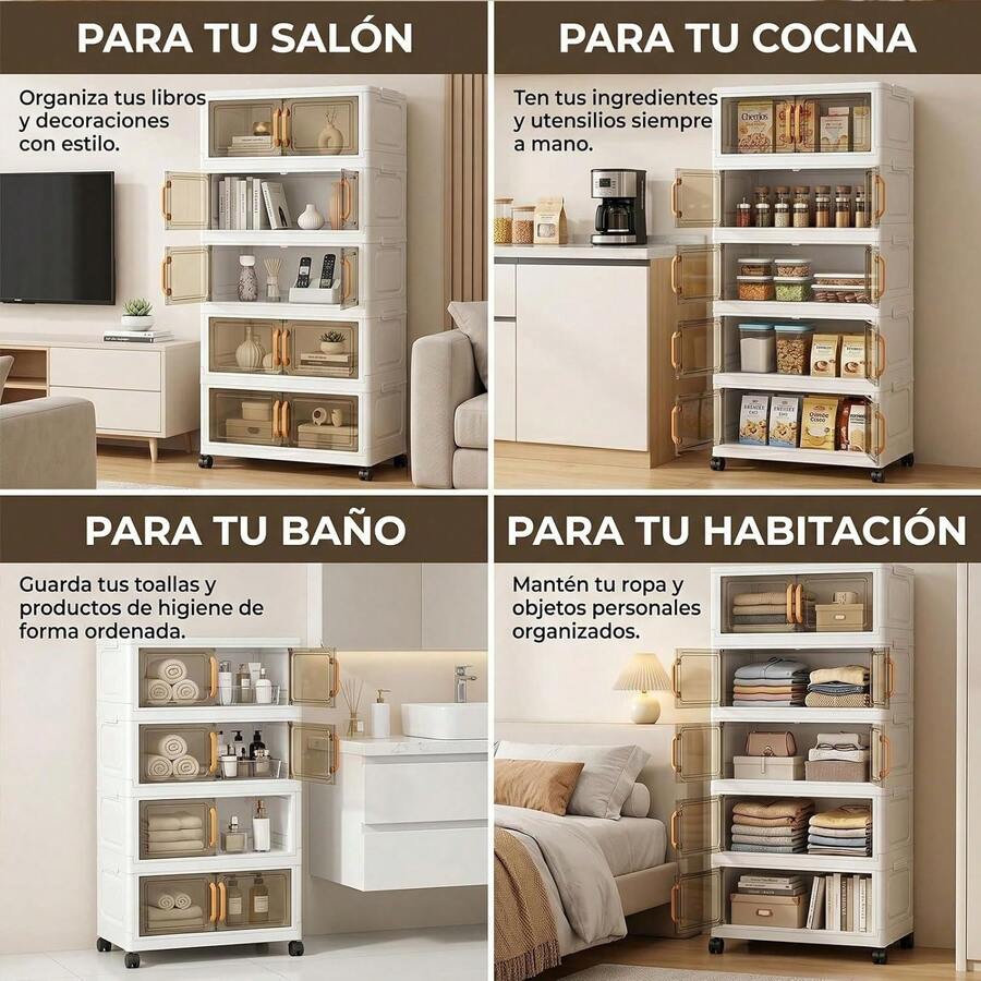 Cajas de Almacenamiento Apilables