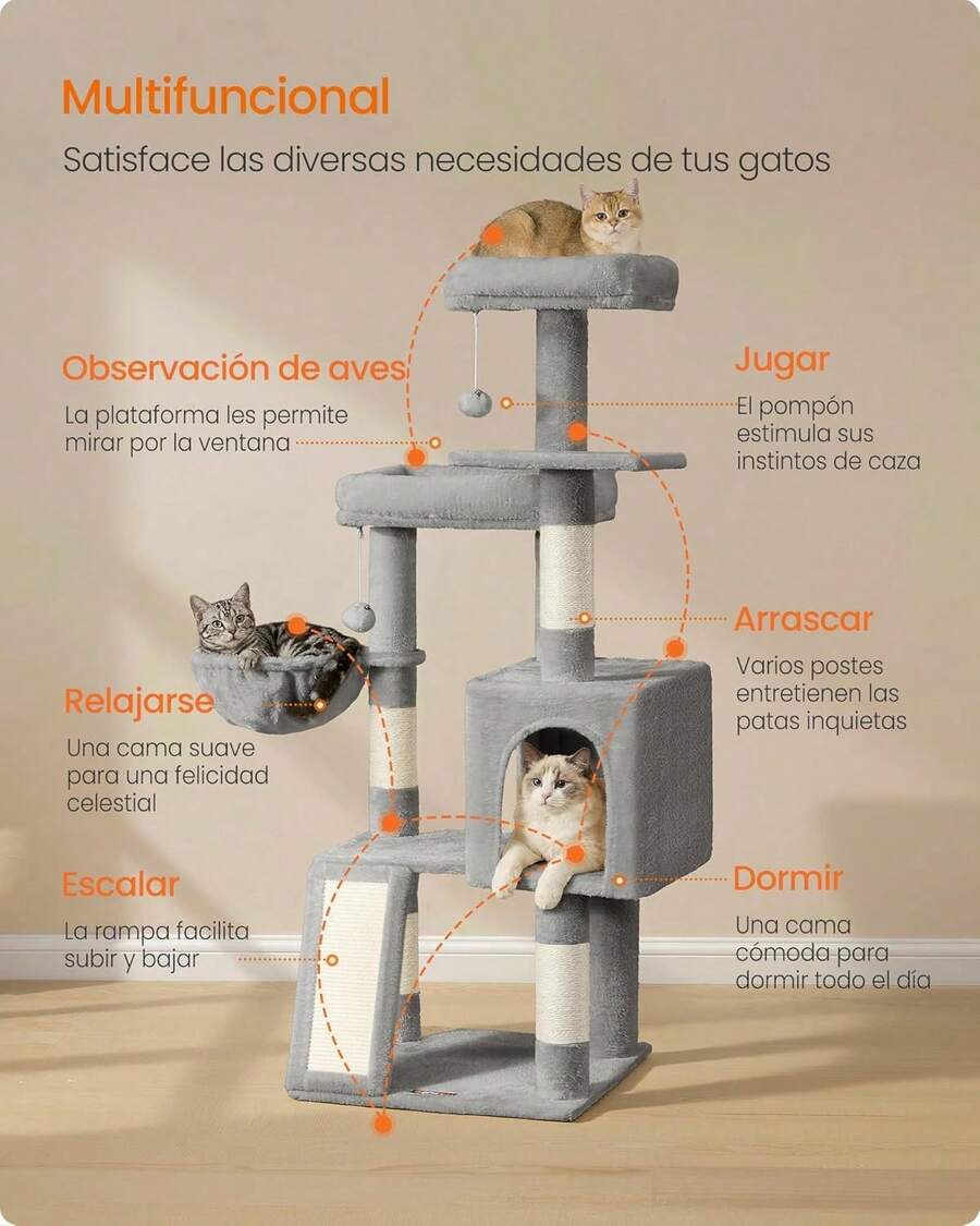 Torre Rascador para Gatos