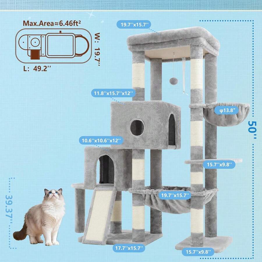 Torre de árbol para gatos
