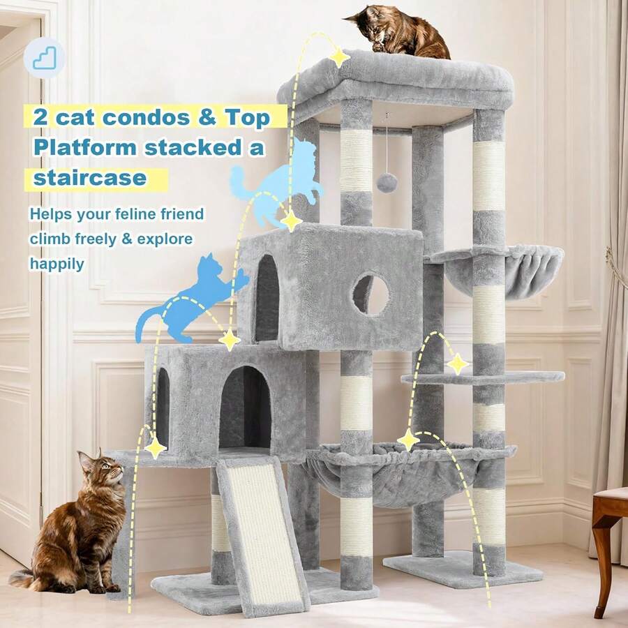 Torre de árbol para gatos