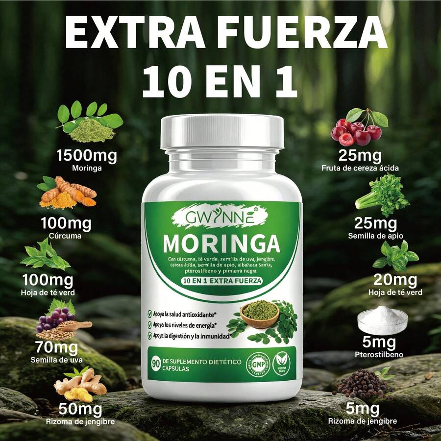 Moringa Fórmula 10 en 1