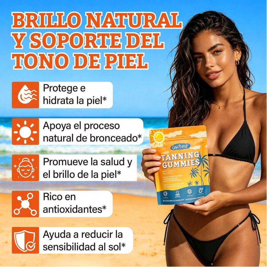 Gomitas Bronceadoras