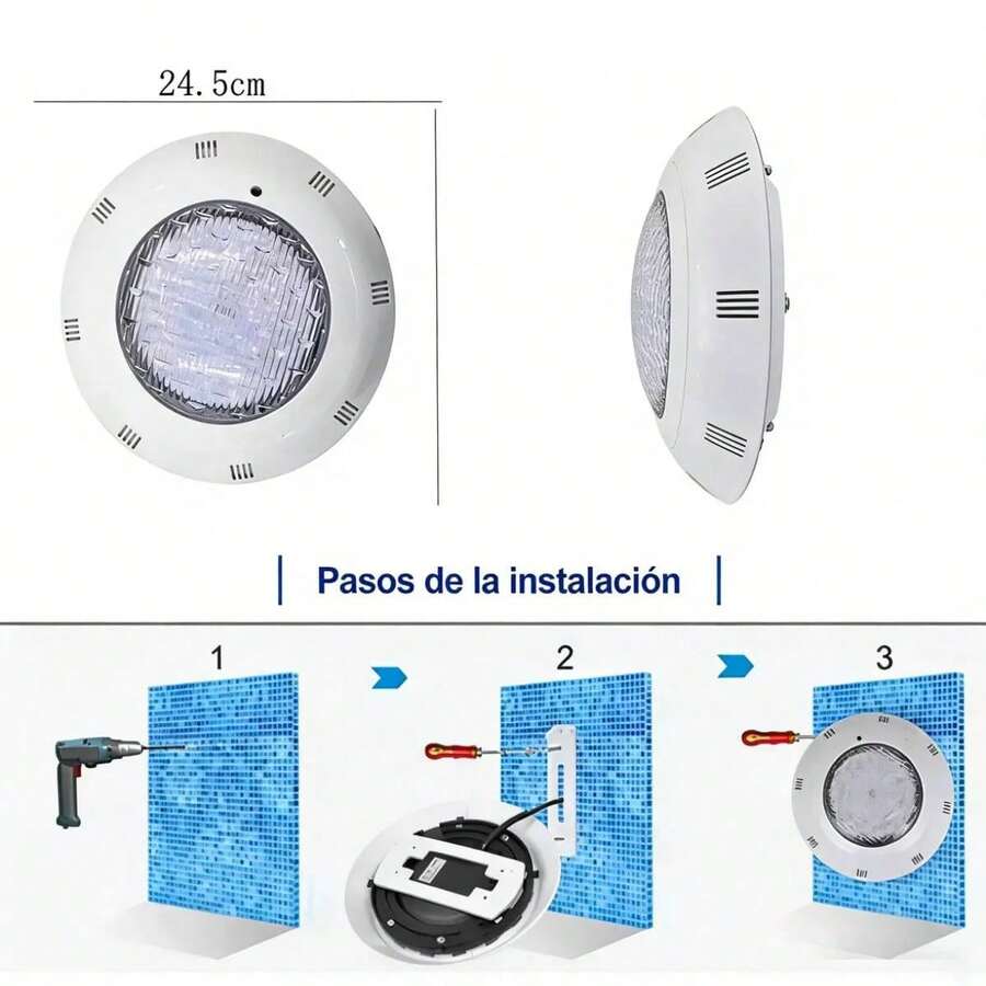 Luz LED sumergible