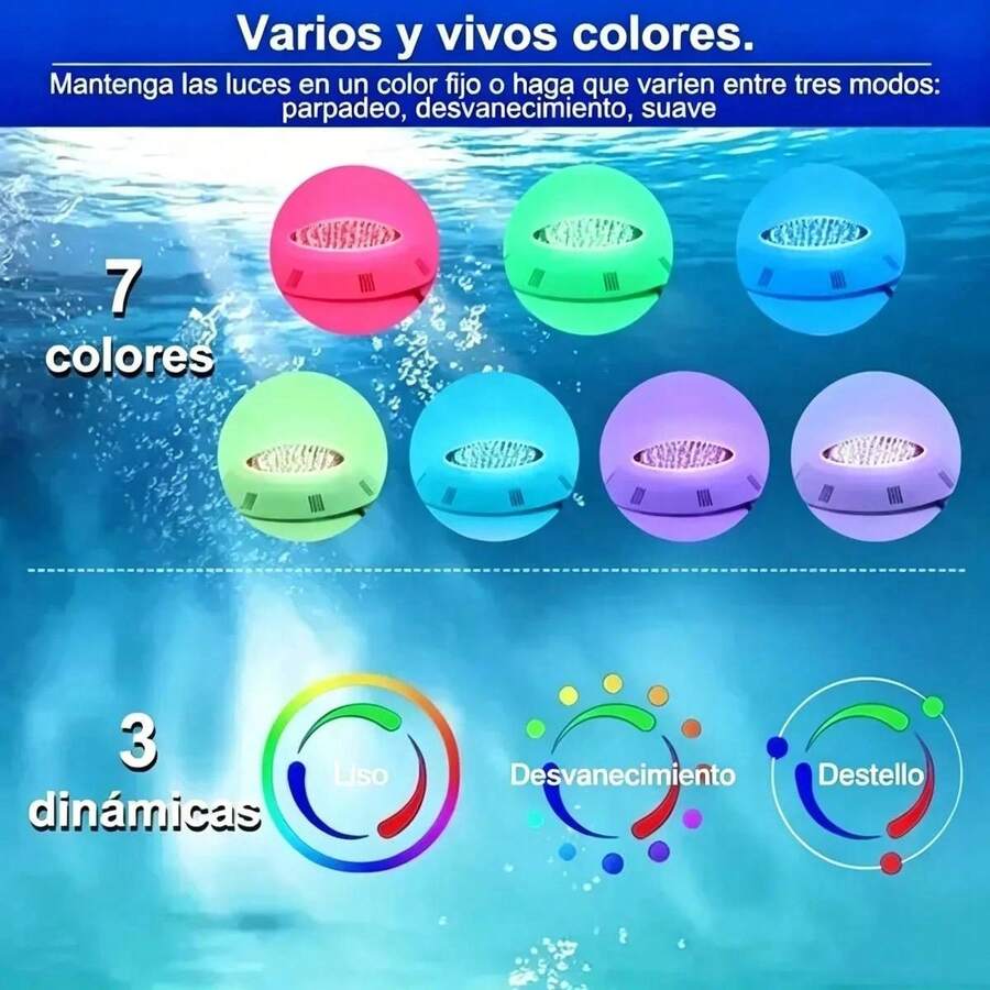 Luz LED sumergible