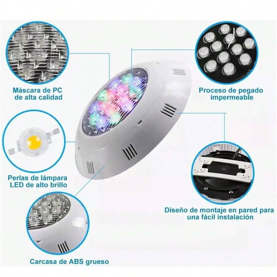 Luz LED sumergible