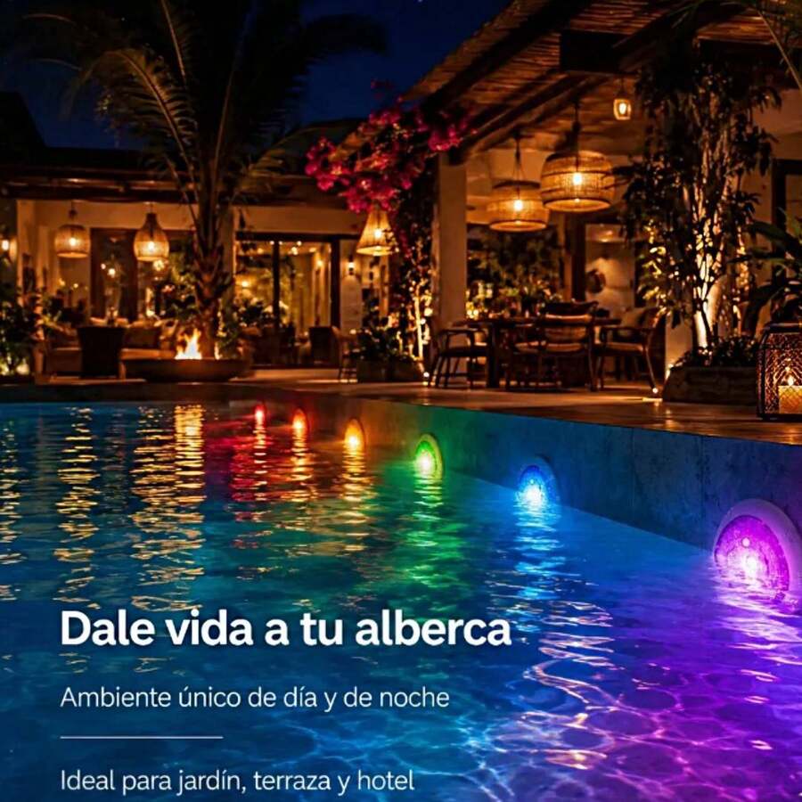 Luz Led Sumergible Para Alberca