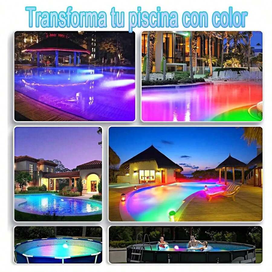 Luz Led Sumergible Para Alberca