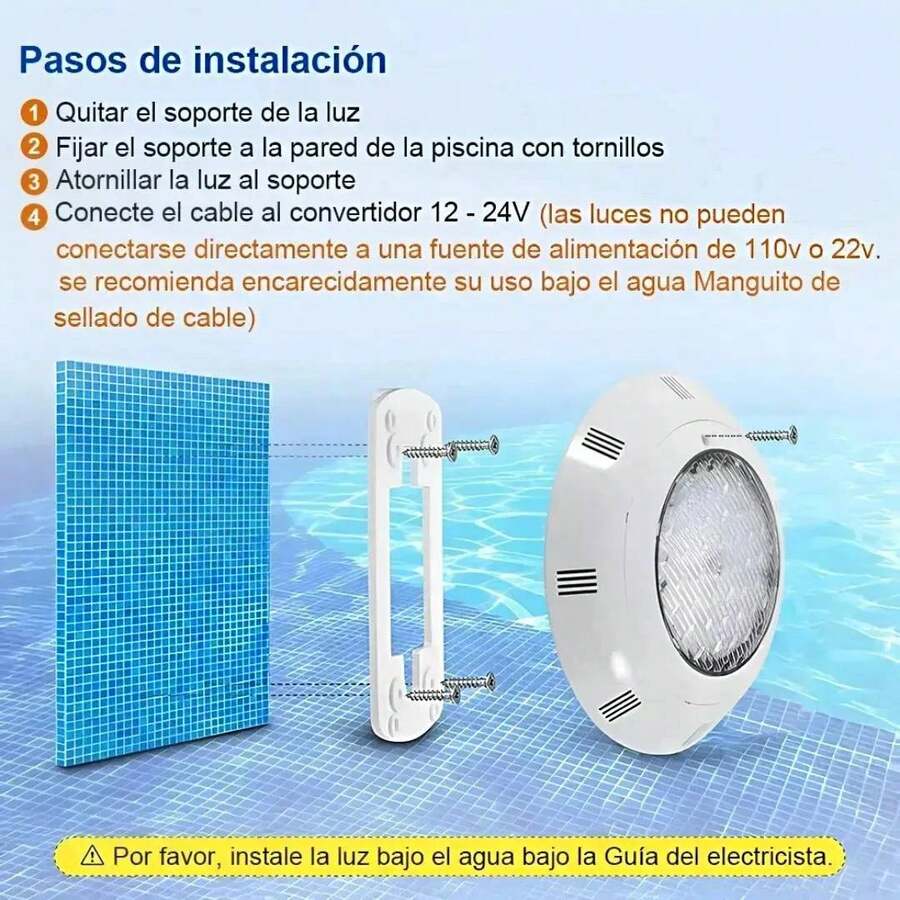 Luz Led Sumergible Para Alberca