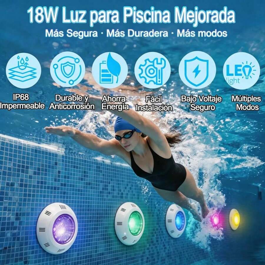 Luz Led Sumergible Para Alberca